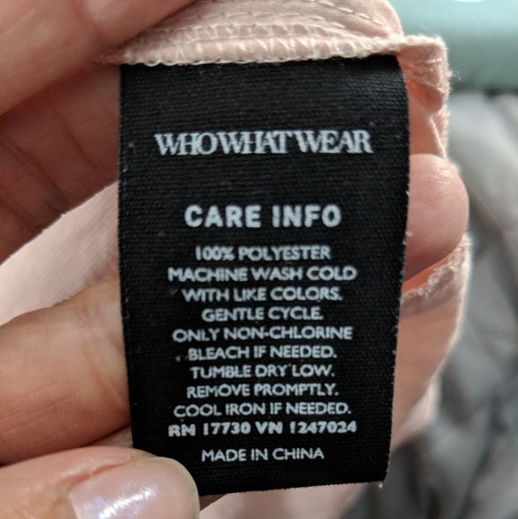 Who What Wear Light Pink Ruffle Top - Picture 4 of 6